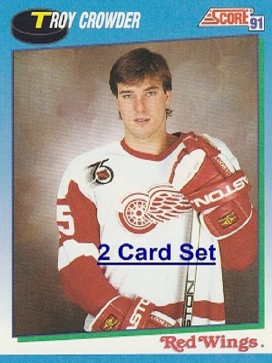 Troy Crowder Hockey Card Collection - Picture 1 of 3